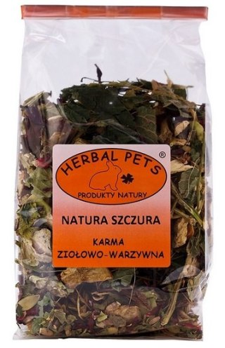 Herbal Pets Herbal Pets Natura szczura - karma ziołowo-warzywna 150g