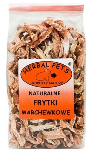 Herbal Pets Herbal Pets Naturalne frytki marchewkowe 100g