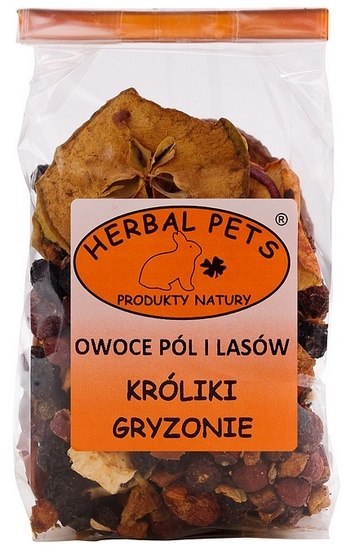 Herbal Pets Herbal Pets Owoce pól i lasów dla królika i gryzoni 100g