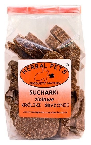 Herbal Pets Herbal Pets Sucharki ziołowe 140g