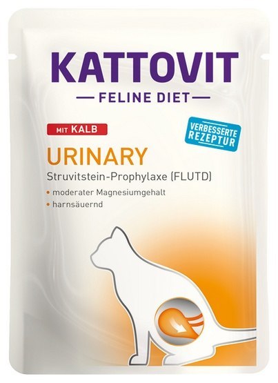 Kattovit Kattovit Feline Diet Urinary cielęcina saszetka 85g Kattovit Kattovit Feline Diet Urinary cielęcina saszetka 85g