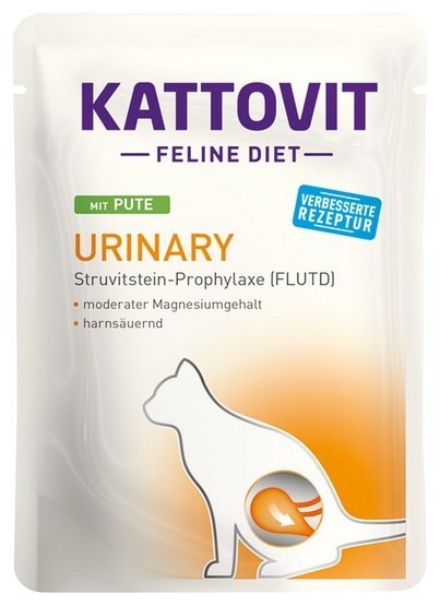 Kattovit Kattovit Feline Diet Urinary indyk saszetka 85g Kattovit Kattovit Feline Diet Urinary indyk saszetka 85g