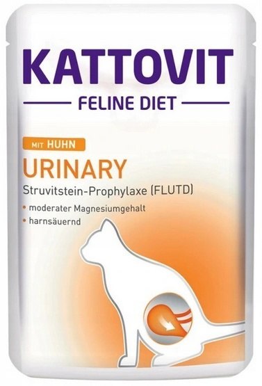 Kattovit Kattovit Feline Diet Urinary kurczak saszetka 85g Kattovit Kattovit Feline Diet Urinary kurczak saszetka 85g