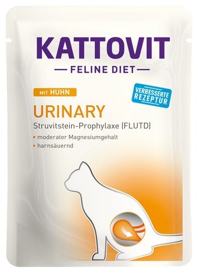 Kattovit Kattovit Feline Diet Urinary kurczak saszetka 85g Kattovit Kattovit Feline Diet Urinary kurczak saszetka 85g