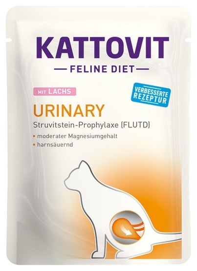 Kattovit Kattovit Feline Diet Urinary łosoś saszetka 85g