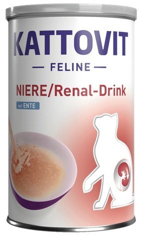 Kattovit Kattovit Feline Drink Niere/Renal kaczka napój 135ml Kattovit Kattovit Feline Drink Niere/Renal kaczka napój 135ml
