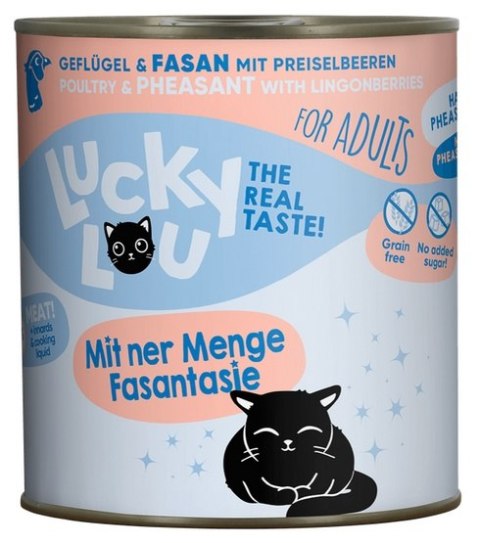 Lucky Lou Lucky Lou Lifestage Adult Drób i bażant puszka 800g