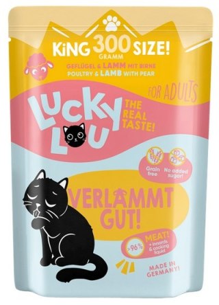 Lucky Lou Lucky Lou Lifestage Adult Drób i jagnięcina saszetka 300g