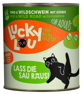 Lucky Lou Lucky Lou Lifestage Adult Wołowina i dzik puszka 800g