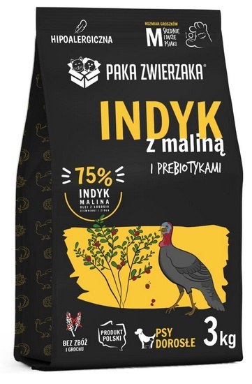 Paka Zwierzaka Paka Zwierzaka Seventh Heaven Indyk z maliną 3kg