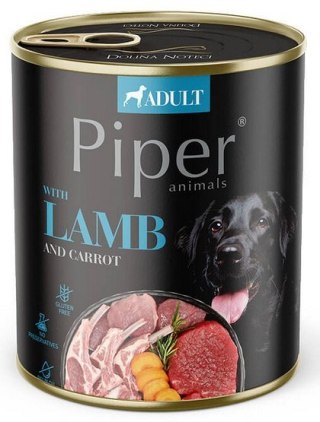 Piper Piper Pies Jagnięcina, marchew puszka 800g