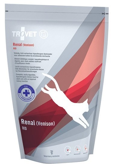 Trovet Trovet RID Renal & Oxalate dla kota dziczyzna 500g