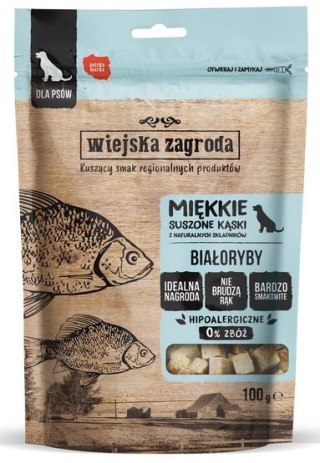 Wiejska Zagroda Wiejska Zagroda Przysmak Kąski - białoryby 100g