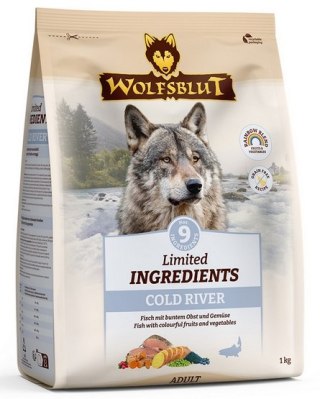 Wolfsblut Wolfsblut Dog Limited Ingredients Cold River - pstrąg i bataty 1kg