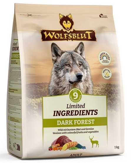 Wolfsblut Wolfsblut Dog Limited Ingredients Dark Forest dziczyzna i bataty 1kg