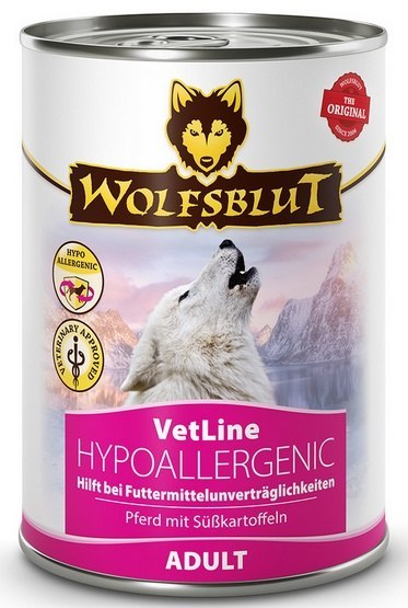 Wolfsblut Wolfsblut Dog VetLine Hypoallergenic puszka 395g