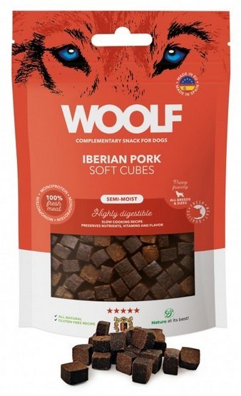 Woolf Woolf Soft Cubes Iberian Pork 100g