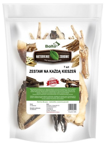 Balto Balto Zestaw gryzaków na każdą kieszeń 7szt Balto Balto Zestaw gryzaków na każdą kieszeń 7szt