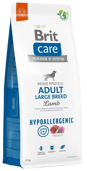 Brit Care Hypoallergenic Adult Large Lamb 14kg (12+2kg gratis) Brit Care Hypoallergenic Adult Large Lamb 14kg (12+2kg gratis)