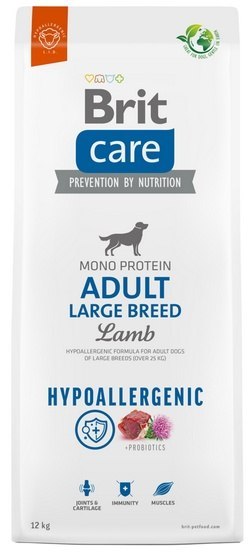 Brit Care Hypoallergenic Adult Large Lamb 14kg (12+2kg gratis) Brit Care Hypoallergenic Adult Large Lamb 14kg (12+2kg gratis)