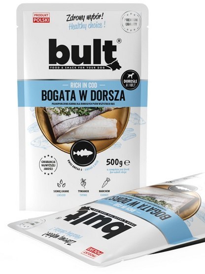 Bult Bult Mielonka bogata w dorsza saszetka 500g