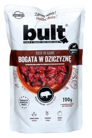 Bult Bult Mielonka bogata w dziczyznę saszetka 100g