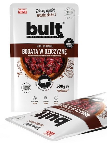 Bult Bult Mielonka bogata w dziczyznę saszetka 500g