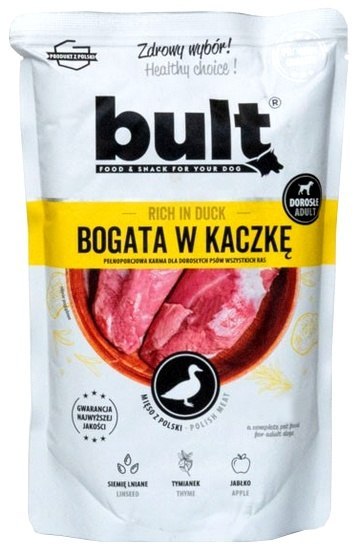 Bult Bult Mielonka bogata w kaczkę saszetka 500g Bult Bult Mielonka bogata w kaczkę saszetka 500g