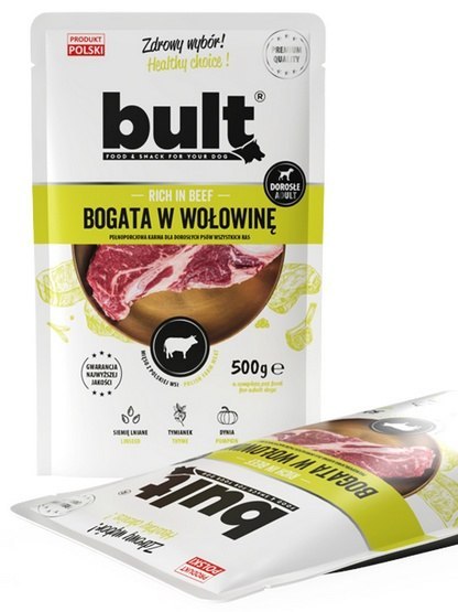 Bult Bult Mielonka bogata w wołowinę saszetka 500g