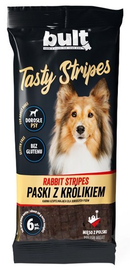 Bult Bult Tasty Stripes Paski z królikiem 6szt