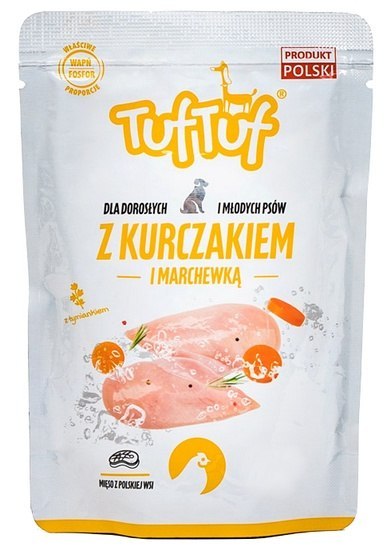 Bult TUF TUF Kurczak z marchewką dla psa saszetka 500g