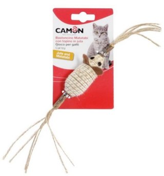 Camon Camon Cat Toy Matatabi Kij z myszą jutową