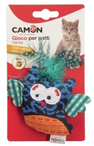 Camon Camon Cat Toy Ptaszek z dzwonkiem i kocimietką 10cm