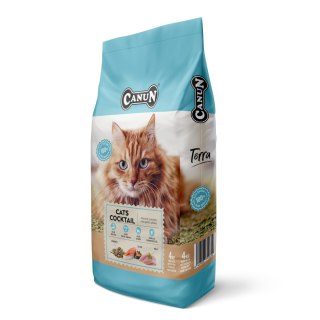 Canun Canun Terra Cats Cocktail 4kg dla kotów dorosłych