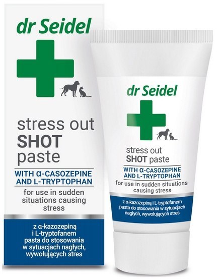 DermaPharm Stress Out Shot dla psa i kota pasta 30g