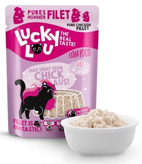 Lucky Lou Lucky Lou Extrafood Kurczak w galaretce saszetka 70g