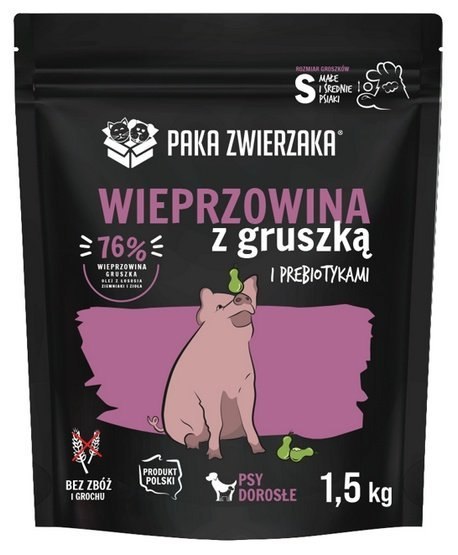 Paka Zwierzaka Paka Zwierzaka Seventh Heaven Wieprzowina z gruszką S 1,5kg