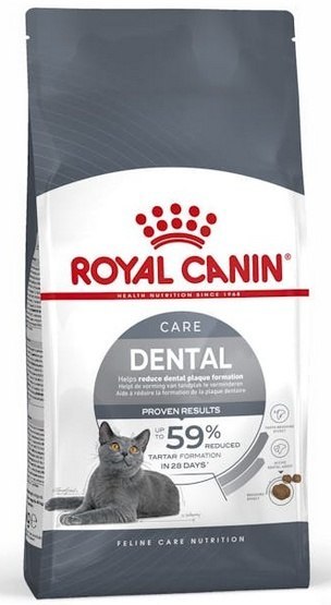 Royal Canin Feline Royal Canin Dental Care karma sucha dla kotów dorosłych, redukująca odkładanie kamienia nazębnego 8kg