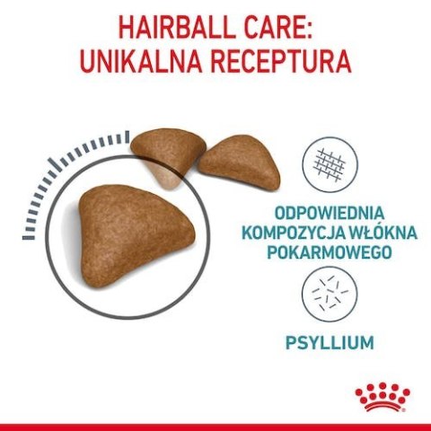 Royal Canin Feline Royal Canin Hairball Care karma sucha dla kotów dorosłych, eliminacja kul włosowych 4kg