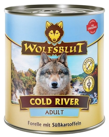 Wolfsblut Wolfsblut Dog Cold River puszka 800g