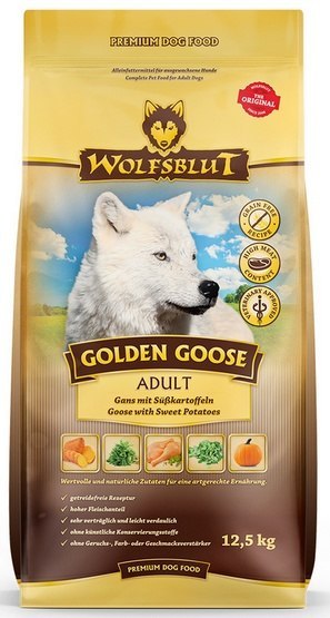 Wolfsblut Wolfsblut Dog Golden Goose Adult - gęś i bataty 12,5kg