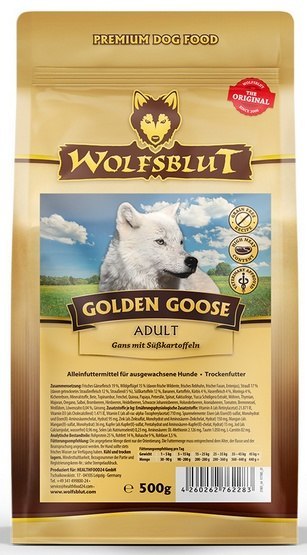 Wolfsblut Wolfsblut Dog Golden Goose Adult - gęś i bataty 500g