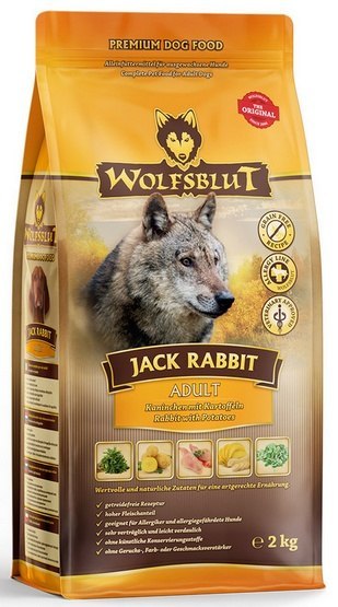 Wolfsblut Wolfsblut Dog Jack Rabbit królik, zając i bataty 2kg