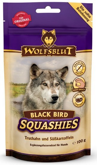 Wolfsblut Wolfsblut Dog Squashies Black Bird 100g