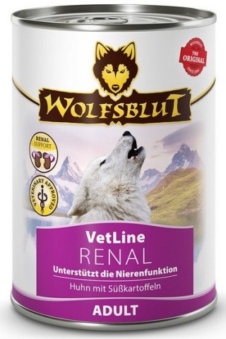 Wolfsblut Wolfsblut Dog VetLine Renal puszka 395g