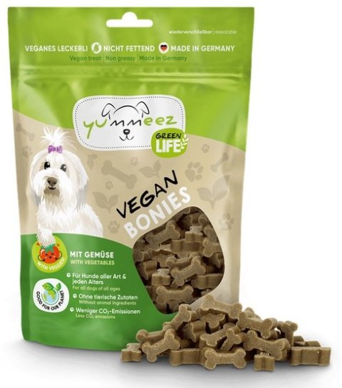 Yummeez Yummeez Green Life Vegan Bonies Kosteczki warzywne 175g