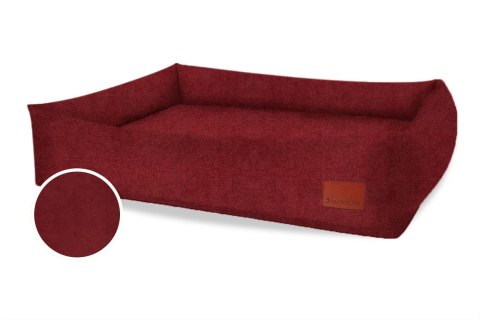 Legowisko ortopedyczne dla psa - Cuddle Vivo (Burgund Vivo, S - 70x60 cm) Hectolove