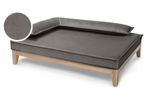 Legowisko ortopedyczne dla psa - Duo Tierra (Beżowy Tierra, XL - 120x90 cm) Hectolove