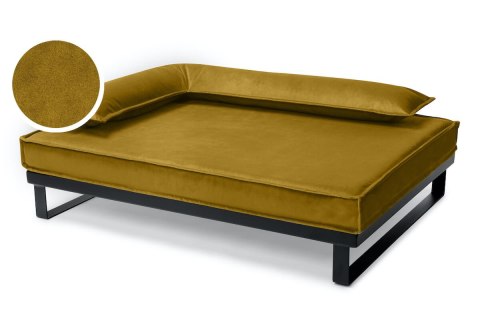 Legowisko ortopedyczne dla psa - Loft Tierra (Beżowy Tierra, M - 80x60 cm) Hectolove