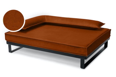 Legowisko ortopedyczne dla psa - Loft Tierra (Beżowy Tierra, M - 80x60 cm) Hectolove
